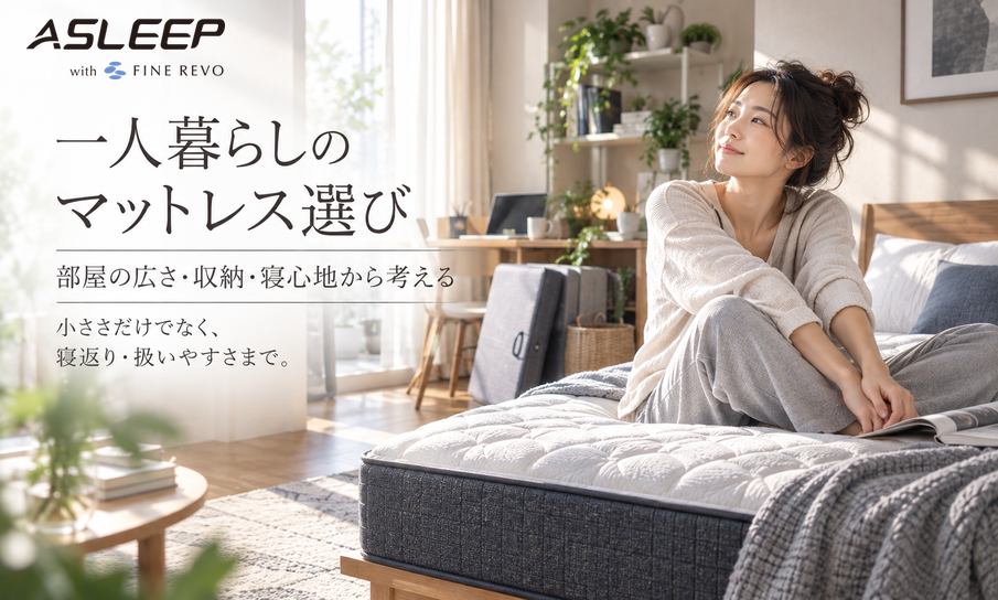 一人暮らしのマットレスはどう選ぶ?