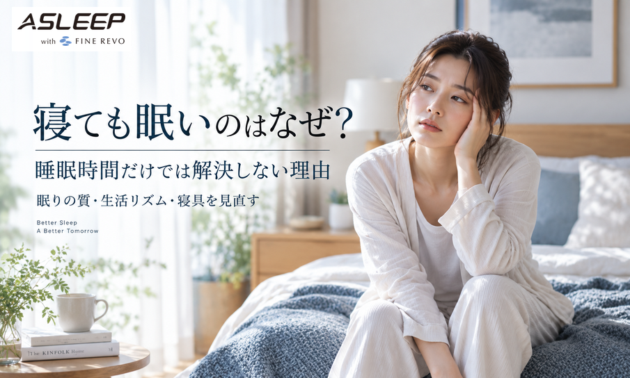 寝ても眠いのはなぜ?