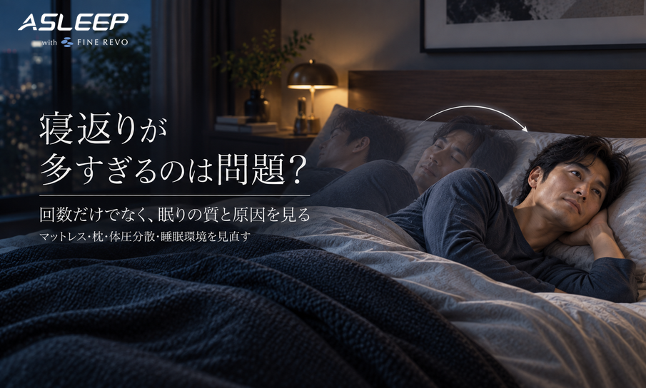 寝返りが多すぎるのは問題?