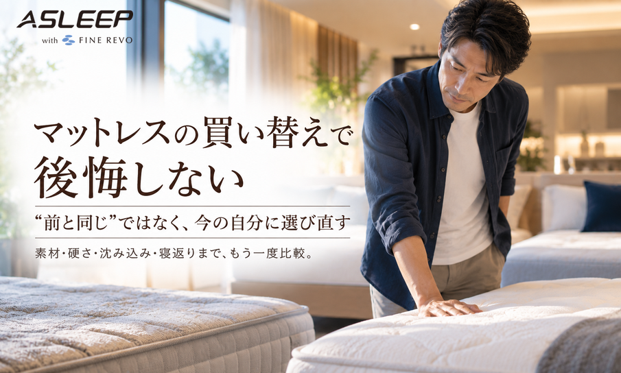 マットレスの買い替えで後悔しない