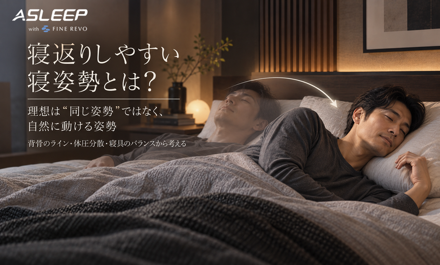 寝返りしやすい寝姿勢とは？