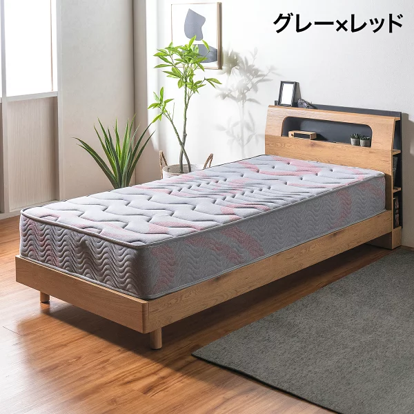 ASLEEP ER-001｜初めてのFine Revo 寝返りサポート・ポケットコイルマットレス 22cm