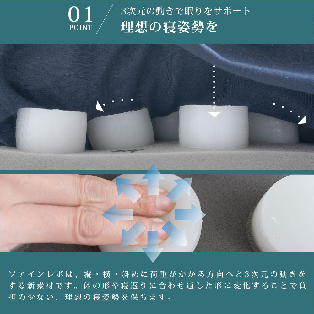 公式】ASLEEP(アスリープ) ファインレボマットレス R1 ソフト
