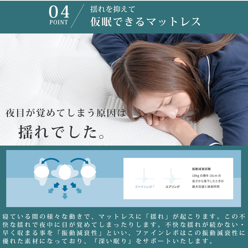 公式】ASLEEP(アスリープ) ファインレボマットレス R3 マットレス – 第